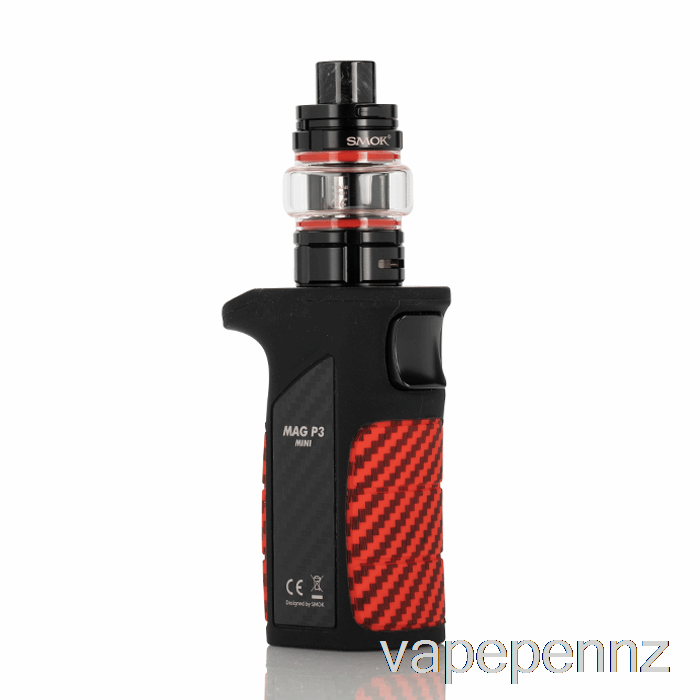 SMOK MAG P3 MINI 80W Starter Kit Black Red VAPE NZ